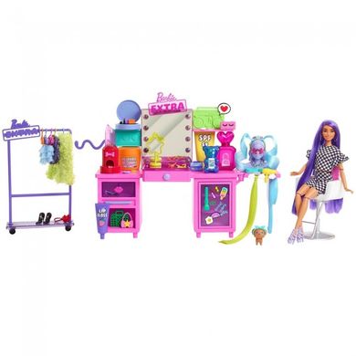 Ігровий набір з лялькою Barbie Екстра Візажний столик
