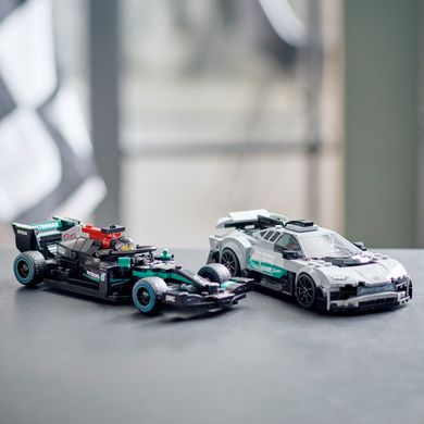 LEGO® Speed Champions Mercedes-AMG F1 W12 E Performance и Mercedes-AMG Project One 76909