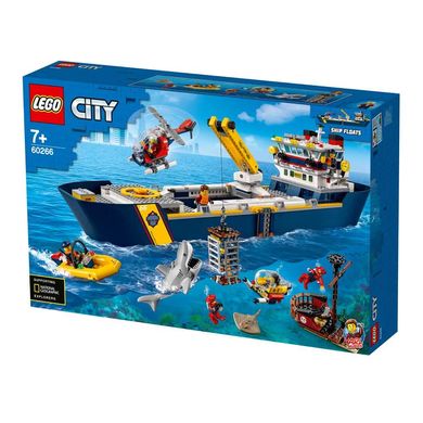 Набор «Океан: исследовательский корабль» LEGO® City (60266) (745 деталей)