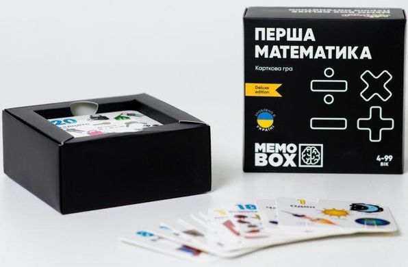 Настільна гра JoyBand MemoBox Delux Перша математика MBD101