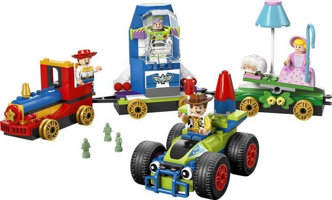 LEGO&reg; | Disney и Pixar Праздник из Истории Игрушек: поезд и авто для гонок Набор конструктора 43264
