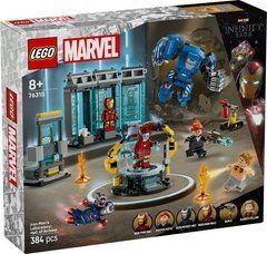 LEGO&reg; ǀ Marvel Лабораторія Залізної Людини: зал обладунків з мініфігурками 76315
