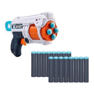 Іграшковий бластер X-Shot Excel Fury 4 швидкострільний 16 патронів 36377Z