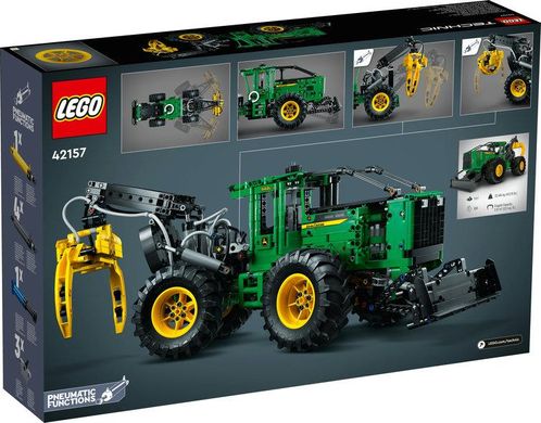 Конструктор LEGO Technic Трелювальний трактор «John Deere» 948L-II 42157