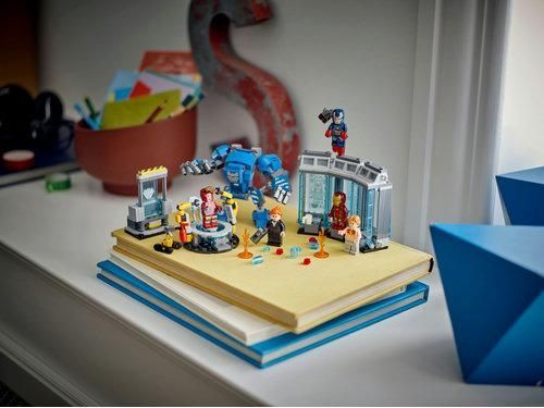 LEGO&reg; | Marvel Лаборатория Железного Человека: зал оборудов с минифигурками 76315