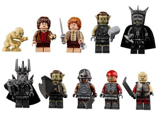 Конструктор LEGO Icons Обладатель персон: Барад-дур 10333