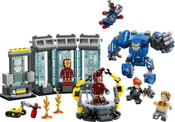 LEGO&reg; | Marvel Лаборатория Железного Человека: зал оборудов с минифигурками 76315