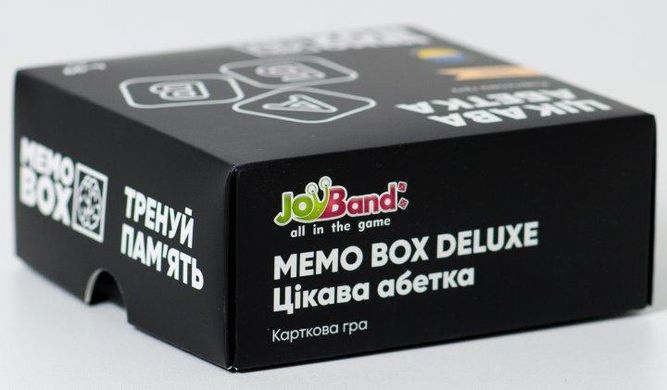 Настільна гра JoyBand MemoBox Delux Цікава абетка MBD103