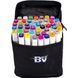Набір скетч-маркерів 48 кольорів BAVI BV800-48 двосторонні фломастери в сумці