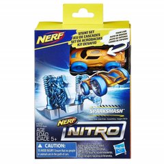 Игровой набор Nerf Nitro Sparksmash Машинка с препятствием