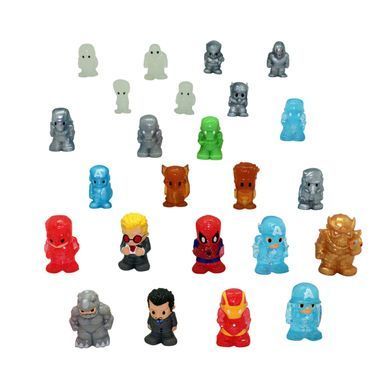 Набор игровых фигурок OOSHIES &ndash; АДВЕНТ-КАЛЕНДАРЬ МАРВЕЛ (24 фигурки)