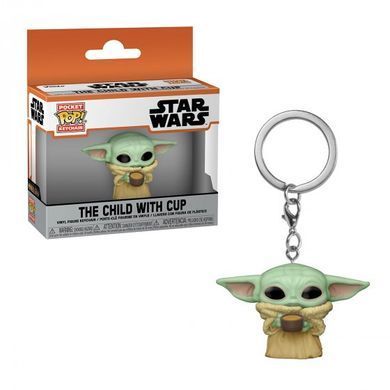 Ігрова фігурка на кліпсі Funko Pop! - Малюк з чашкою 53042