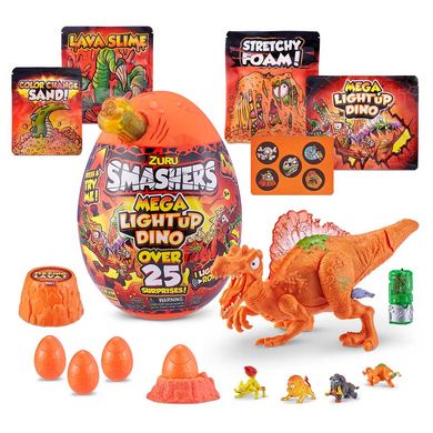 Іграшка у наборі SMASHERS Light-Up Dino Mega з аксесуарами-B серія 4, 7474В