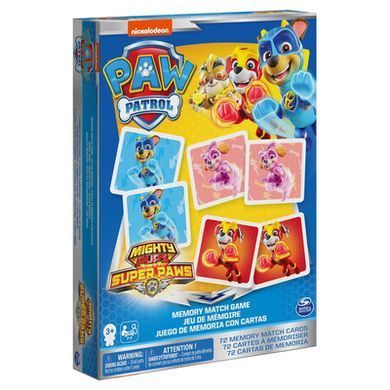 Настільна гра Spin Master Games Щенячий патруль 72 картки SM98273