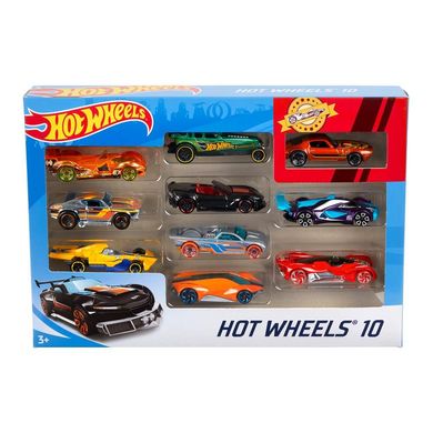 Автомобиль базовый Mattel Hot Wheels, 10 шт. 54886
