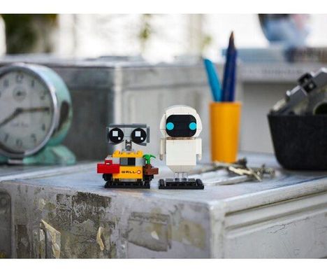 Конструктор LEGO Brick Headz EVE & WALL-E 40619
