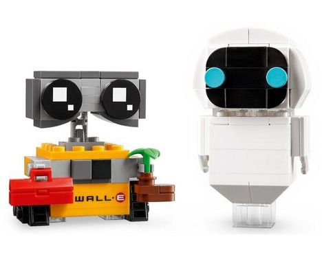 Конструктор LEGO Brick Headz EVE & WALL-E 40619