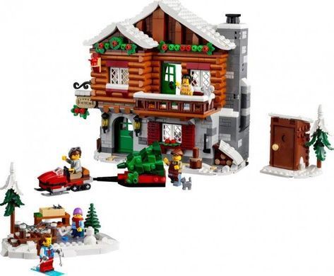 Конструктор LEGO ICONS Альпийская хижина 10325