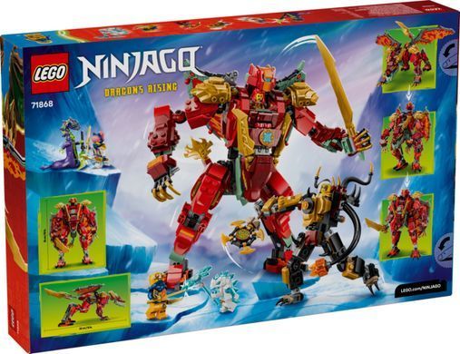 LEGO&reg; NINJAGO&reg; Дракон-трансформер Вайлдфаер 71868