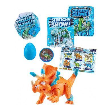 Набір Zuru Smashers Ice Age Тріцератопс маленьке яйце сюрприз 7456G