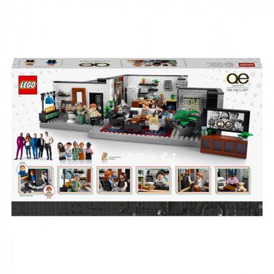 LEGO Creator Expert Шоу "Queer Eye" – квартира "Легендарной пятерки" 10291