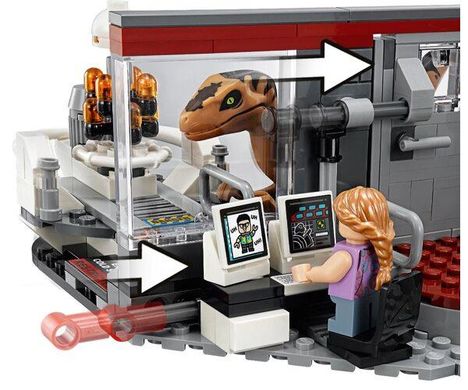 Конструктор LEGO Jurassic World Полювання на Рапторов в Парку Юрського Періоду 75932 DRC