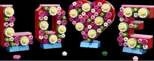 LEGO&reg; Литеры Love (40867)