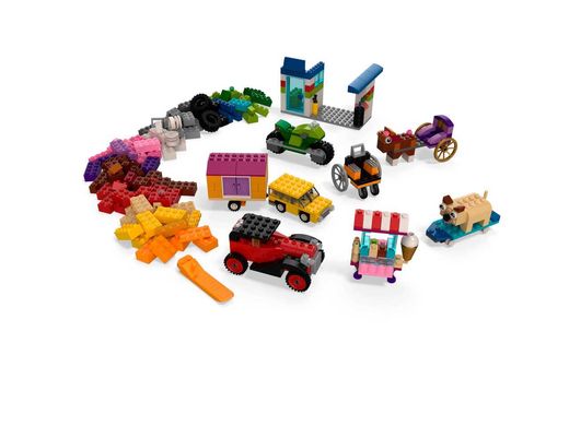 LEGO Classic Кубики и колеса 10715