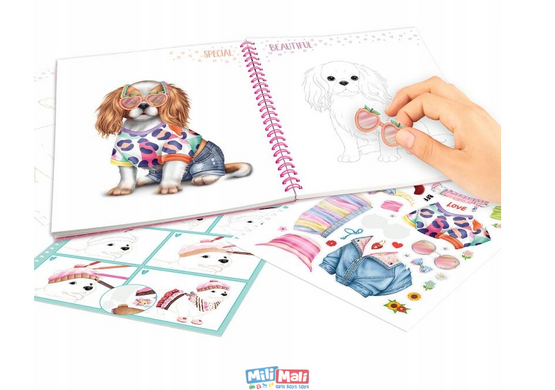 Набор для творчества TOP Model Doggy Colouring Book