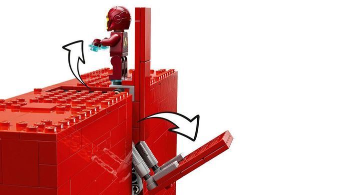 Конструктор LEGO Super Heroes Логотип і мініфігуркаа MARVEL 76313