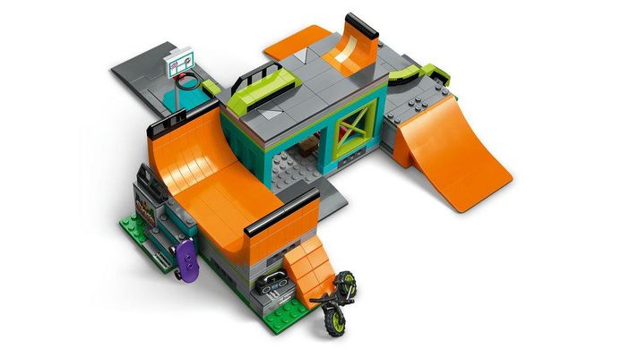 Конструктор LEGO City Вуличний скейтпарк 60364