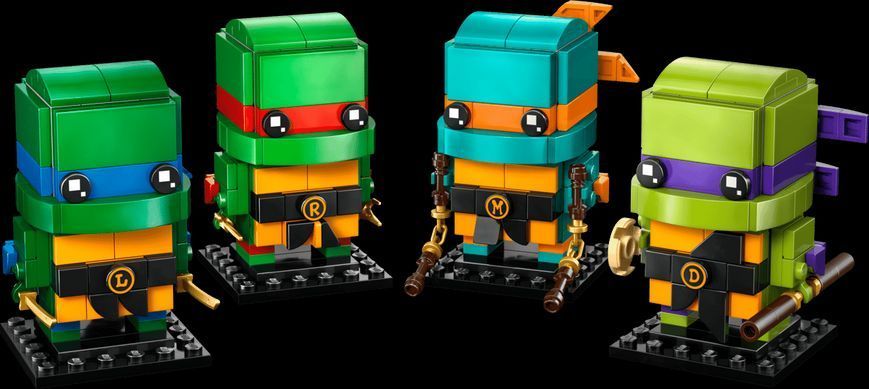 LEGO&reg; BrickHeadz&trade; TMNT &laquo;Черепашки-ніндзя&raquo; (40878)