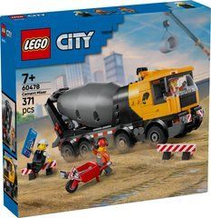 LEGO City Бетонозмішувач 60478