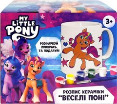 Роспись керамики My Little Pony Декоративная чашка Веселые пони 122819