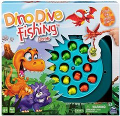Настольная игра Spin Master Веселая рыбалка Динозаврики SM98269/6061077