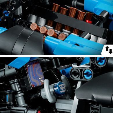 LEGO Technic Bugatti Bolide Agile Blue 42162