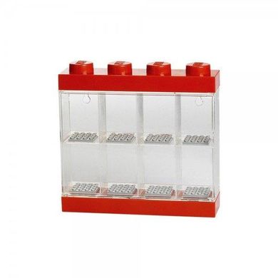 LEGO Accessories Вітрина для мініфігурок (8 комірок, червона) 40650001
