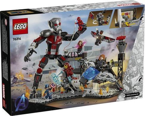Конструктор LEGO Super Heroes Первый мститель: Противостояние&nbsp;Приключенческая битва 76314