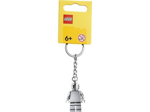 Брелок LEGO Silver Minifigure Key Chain