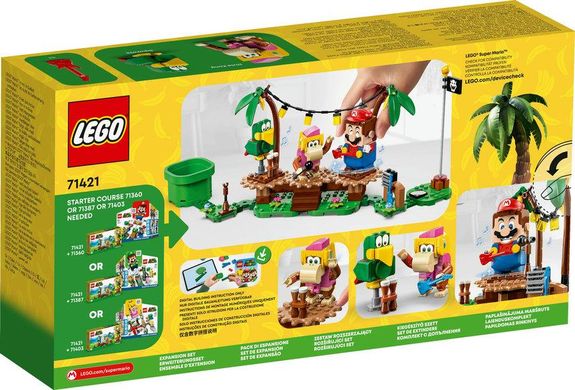 LEGO Super Mario Импровизация в джунглях Дикси Конг. Дополнительный набор 71421