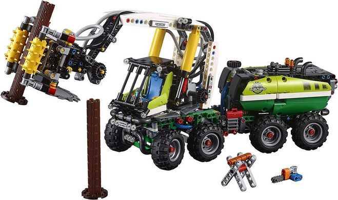 Конструктор LEGO Technic 42080 Лесоповальная машина DRC