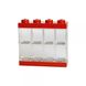 LEGO Accessories Вітрина для мініфігурок (8 комірок, червона) 40650001