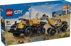 LEGO&reg; City Самоскид і фронтальний ковшовий навантажувач - Будівельна іграшка 60494