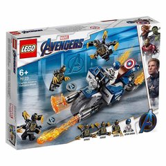Конструктор LEGO Marvel Super heroes Атака аутрайдеров 76123