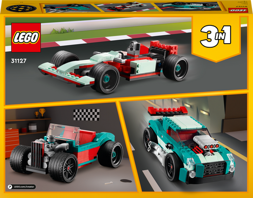 LEGO&reg; Creator Уличные гонки 31127