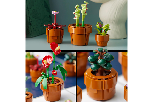 Конструктор LEGO&reg; Icons Миниатюрные растения 10329
