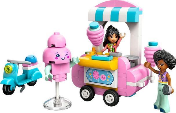 Конструктор LEGO Friends Ятка із солодкою ватою та скутер 42643