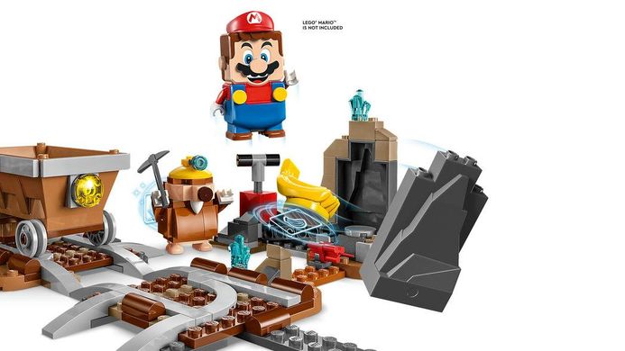 LEGO Super Mario Поездка в вагонетке Дидди Конга. Дополнительный набор.