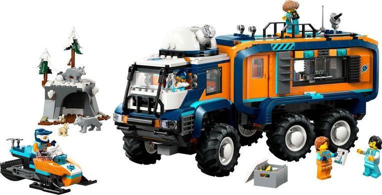 LEGO&reg; City Арктический исследовательский грузовик с научной лабораторией Конструктор 60471