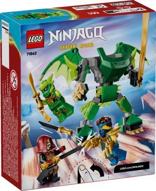 LEGO&reg; NINJAGO&reg; Бойовий набір робота Дракона Ллойда Іграшка 71862